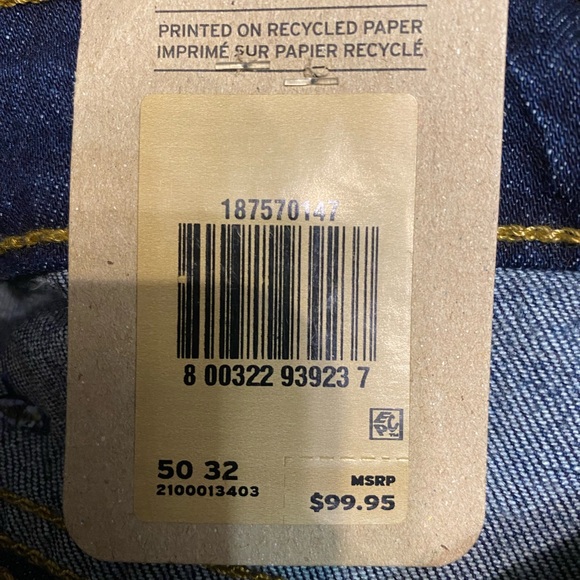 Levi’s 541 athletic Taper big and tall size 50x32 NWT - Picture 8 of 14